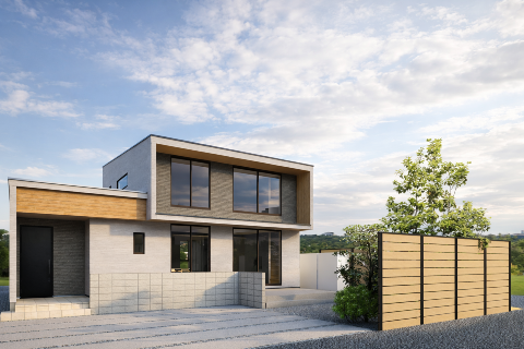 出雲市の大倉の家