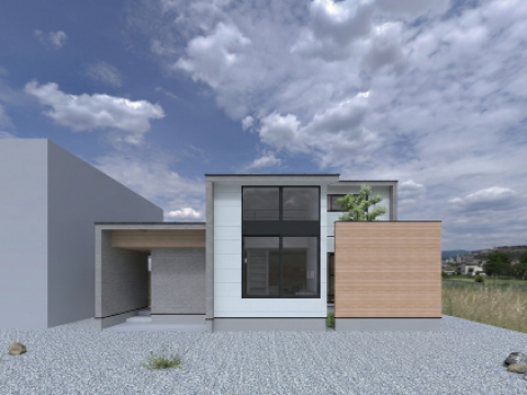 出雲市の大倉の家