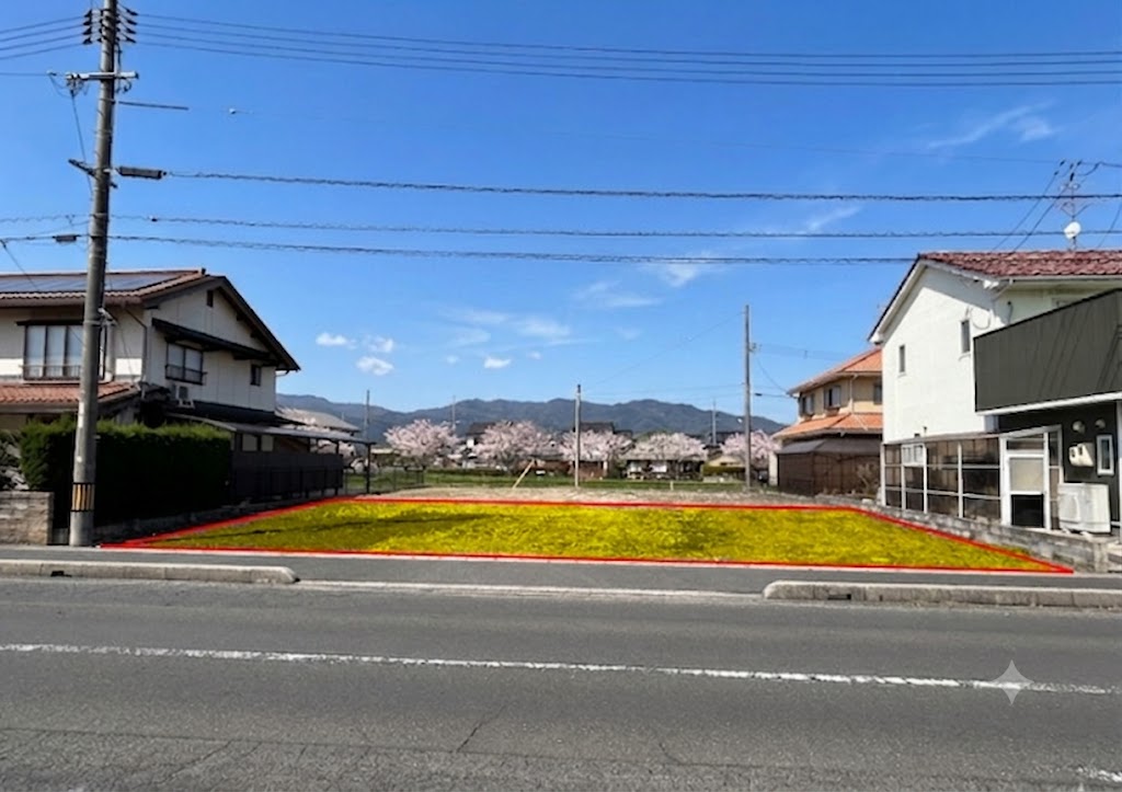 夢咲タウン売り土地 外観・区画図